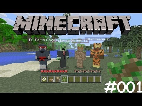 Let's Play Together Minecraft Xbox 360 #001 [German] [HD] - House Building