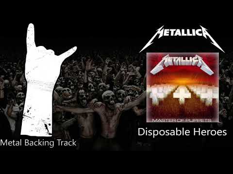 Metallica - Disposable Heroes (Guitar Backing Track)