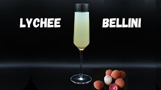 Easy Lychee Bellini Recipe