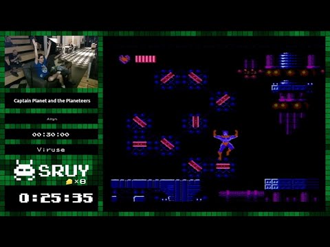 Captain Planet and the Planeteers speedrun in 25:36.517