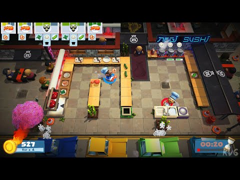 Overcooked! 2 Gameplay (PC UHD) [4K60FPS]