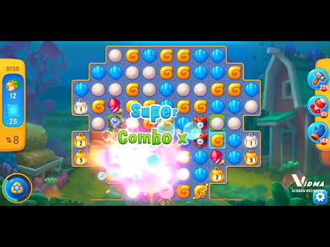 Fishdom. 9130 level no boosters and diamonds. 12 moves