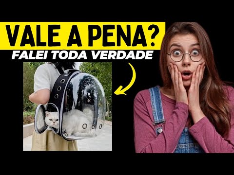 “Essa mochila vai mudar a forma como você sai com seu pet   Veja por que todo mundo quer uma!”