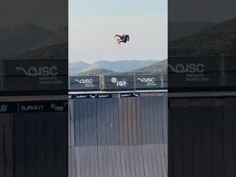 Backside air on the mega ramp 🚀 🤳🏼 Brock Shearin