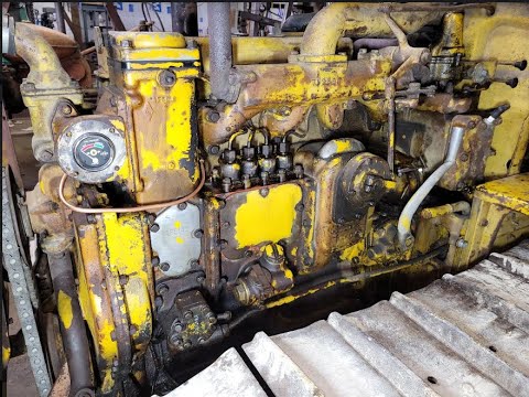 1950 Caterpillar D2 Fuel Timing on a D311 Diesel Engine