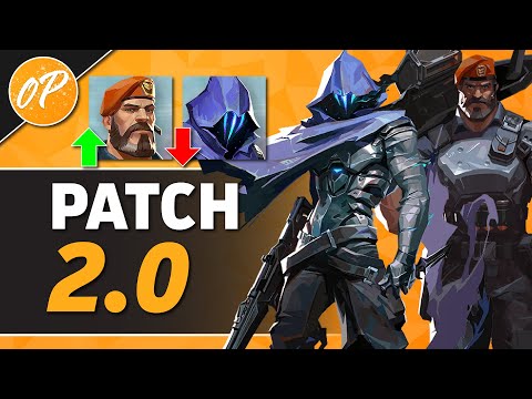 Omen NERFED too HARD? Brimstone's MASSIVE Buffs! // Valorant Patch Notes 2.0