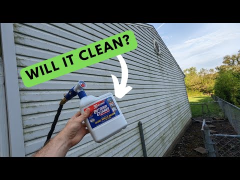 30 Second Outdoor Cleaner, will it work?