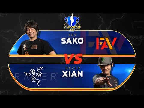 Sako (Menat) vs Xian (Ibuki) - Capcom Cup 2018 Main Stream - CPT2018