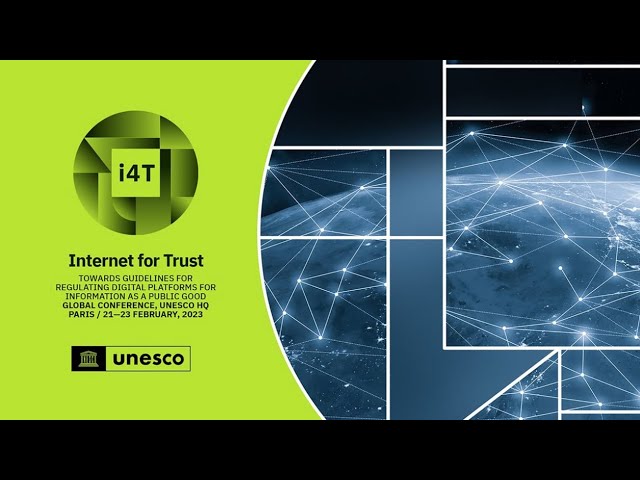 LIVESTREAM: UNESCO ‘Internet for Trust’ Global Conference