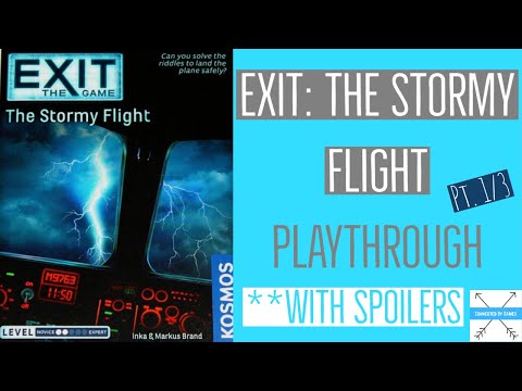 EXIT GAME-STORMY FLIGHT PLAYTHROUGH PART 1/3 **CONTAINS SPOILERS**
