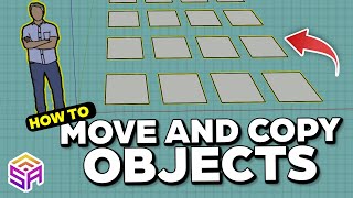 Move And Copy Objects In SketchUp