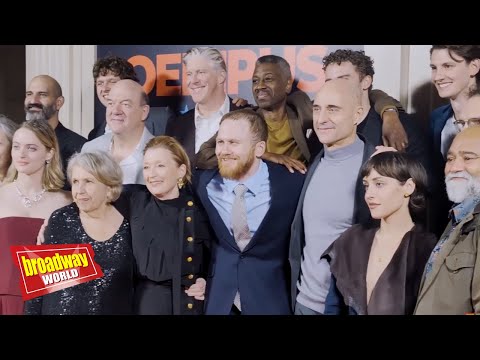 Opening Night Red Carpet of 'Oedipus' With Mark Strong, Lesley Manville and More