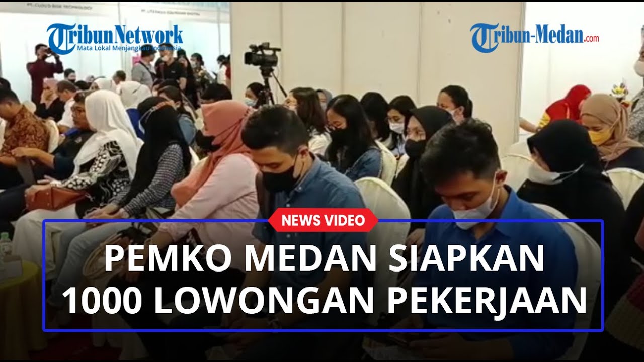 Job Fair di Tiara Convention Center, Pemko Medan Sediakan 1000 Lebih Lowongan Pekerjaan