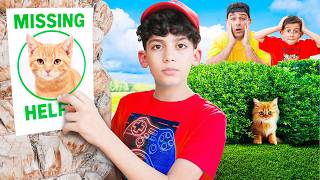 Jason and Alex Find Missing Cat Story with Friends
