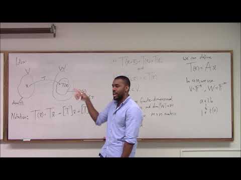 Math 346 Lecture 21 - Properties of Matrix Transformations