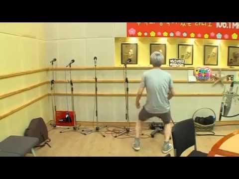 130813 EXO - writing their names with their butts @ Sukira