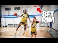 I PLAYED IN A 8FT RIM BASKETBALL TOURNAMENT