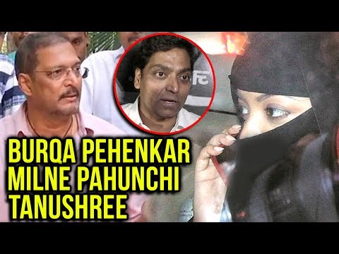 Tanushree Dutta Hides Face In Burqa, Files FIR Against Nana Patekar