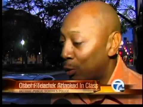 Detroit teacher assaulted in class