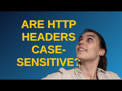 Are Http Headers Case Sensitive