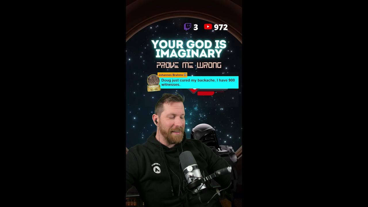LIVE DEBATE [ Your god is Imaginary ] 1/31/2025