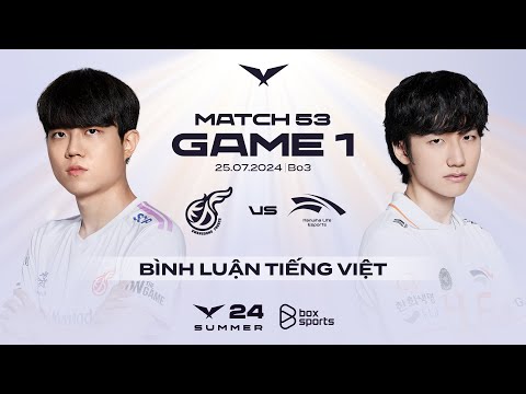 KDF vs HLE - Game 1 | Week 6 Day 2 | 2024 LCK Summer Split | Kwangdong Freecs vs Hanwha Life Esports