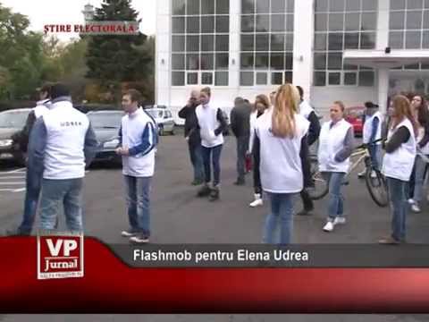 Flashmob pentru Elena Udrea