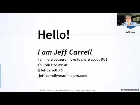 SF21VEU - 20  imnurnet - Exploiting Your IPv4 Network with IPv6 (Jeff Carrell)