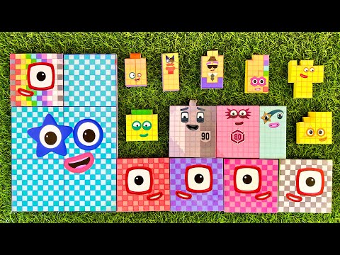 Looking for Numberblocks Puzzle Tetris NEW 1513 Space ASMR | Numberblocks Satisfying Video