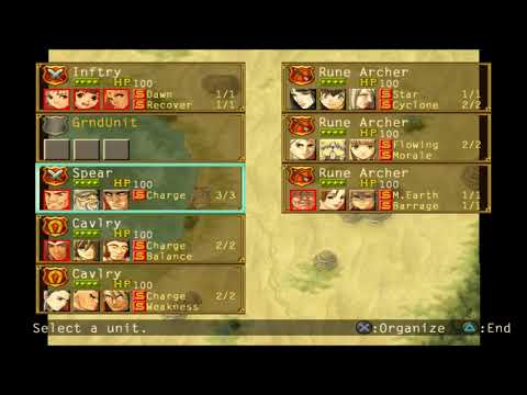 Suikoden 5 walkthrough with commentary 72 War Battle 7 Lordlake Defense