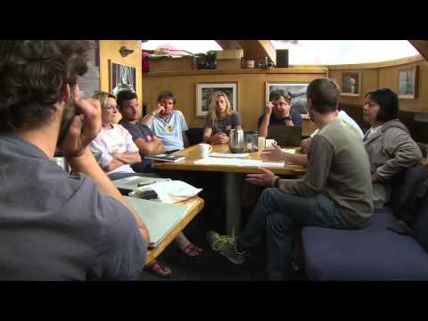 Ambiance avant de quitter Doudinka - Expédition Tara Oceans Polar Circle - 31 juillet 2013