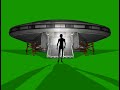 UFO Alien Spaceship Green Screen Full HD