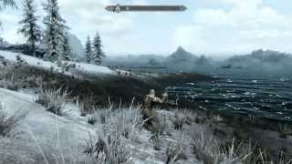 How I fish in Skyrim (Skyrim Actor Magnet Mod)