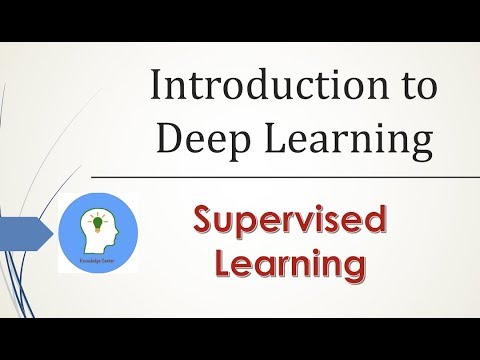 Lecture 2 Supervised Learning | Deep Learning and Neural Networks