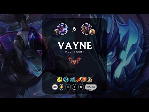 Vayne ADC vs Draven - KR Grandmaster Patch 13.3