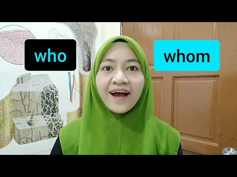 WHO vs WHOM II by : Tutor Hafizah