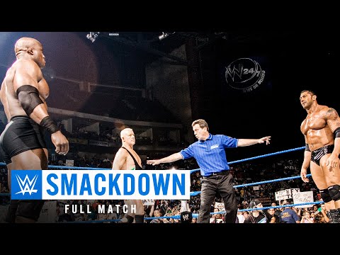 FULL MATCH — Batista vs. Bobby Lashley vs. Finlay — Triple Threat Match: SmackDown, Oct. 13, 2006