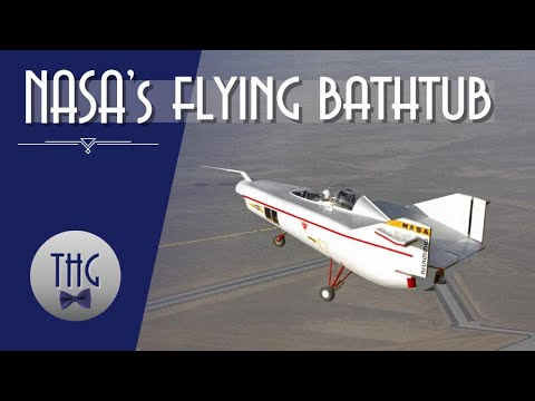 THG: The M2-F1, NASA's "flying bathtub.'