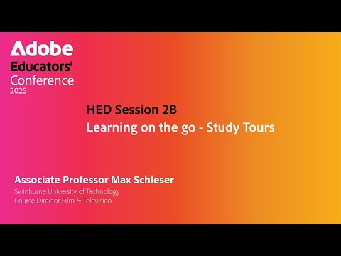 Learning on the go, Study Tours 2025 - Max Schleser