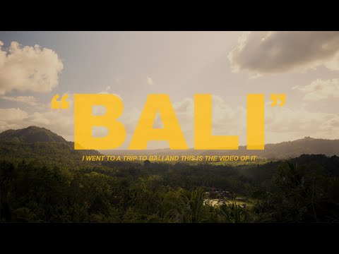 BALI | Cinematic Travel Video | Sony a7IV