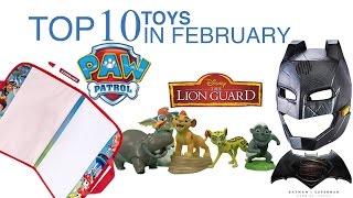 TTPM Top 10 Toys in February
