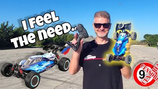 Wow it's fast! RLAARLO AM-X12 top speed on 2 and 3s batteries!