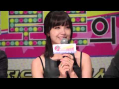 Eun ji A Pink Speech @ Press Presentation of Trot Girl
