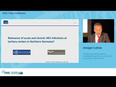 The International Liver Congress™ 2018 (ILC) - Press Conference 3