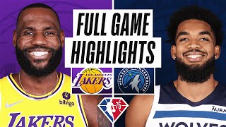 LAKERS at TIMBERWOLVES | FULL GAME HIGHLIGHTS | December 17, 2021