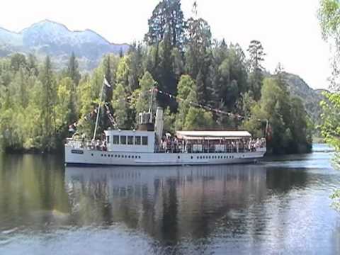 Steam Ship Sir Walter Scott - Loch Katrine