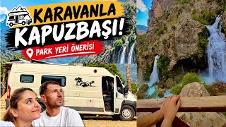 DÜNYANIN EN GÜÇLÜ ŞELALESİNDE KALDIK! 🚐 Kapuzbaşı Karavan Kampı | Mutlaka Görmel