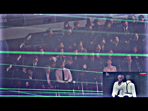 idols reaction to bts [fake love | idol] aaa 2018