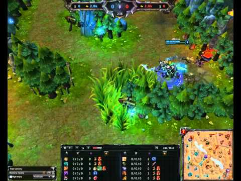 Nidalee's first blood on counter jungle