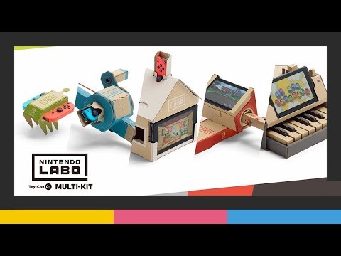 Nintendo Labo - Toy-Con 01 : multi-kit
